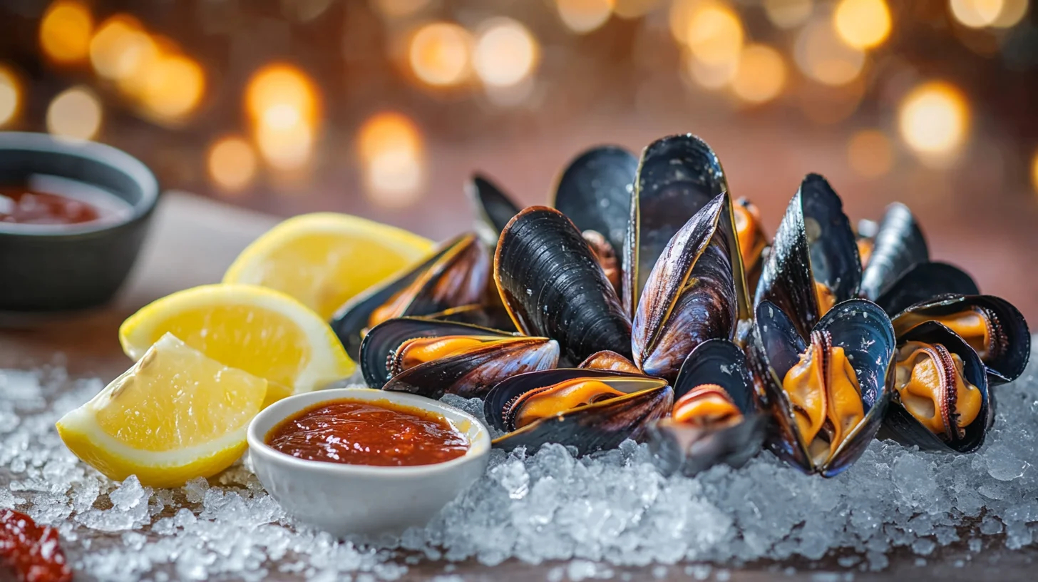 repas de fruits de mer