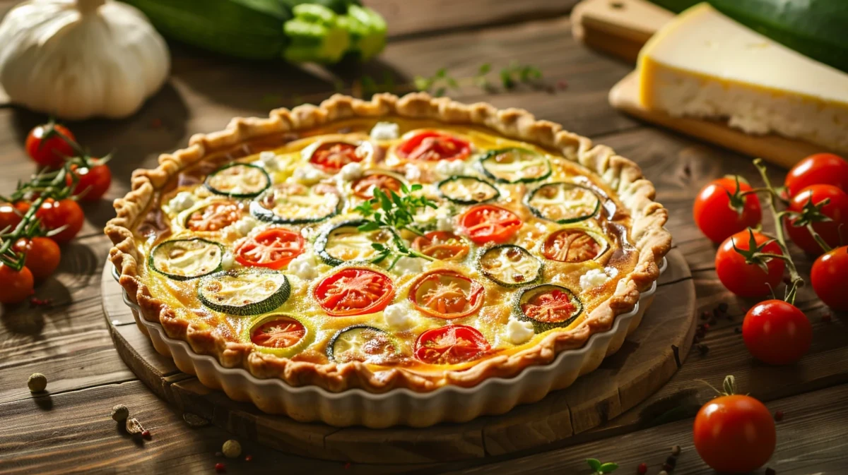 quiche végétarienne